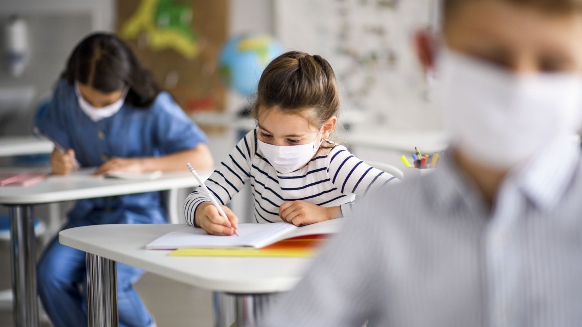 Youth in a classroom