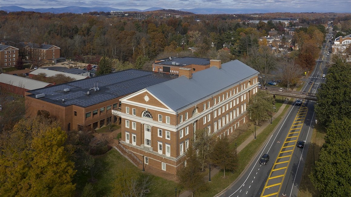 Aerial photo of Bavaro Hall