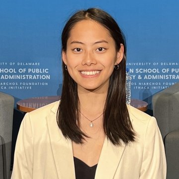 Desiree Ho smiles at the camera